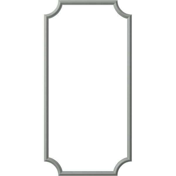 Ekena Millwork 31-in. W x 62-in. H Ashford Smooth Panel Moulding Kit Single Panel PMLKASH31X62A - main